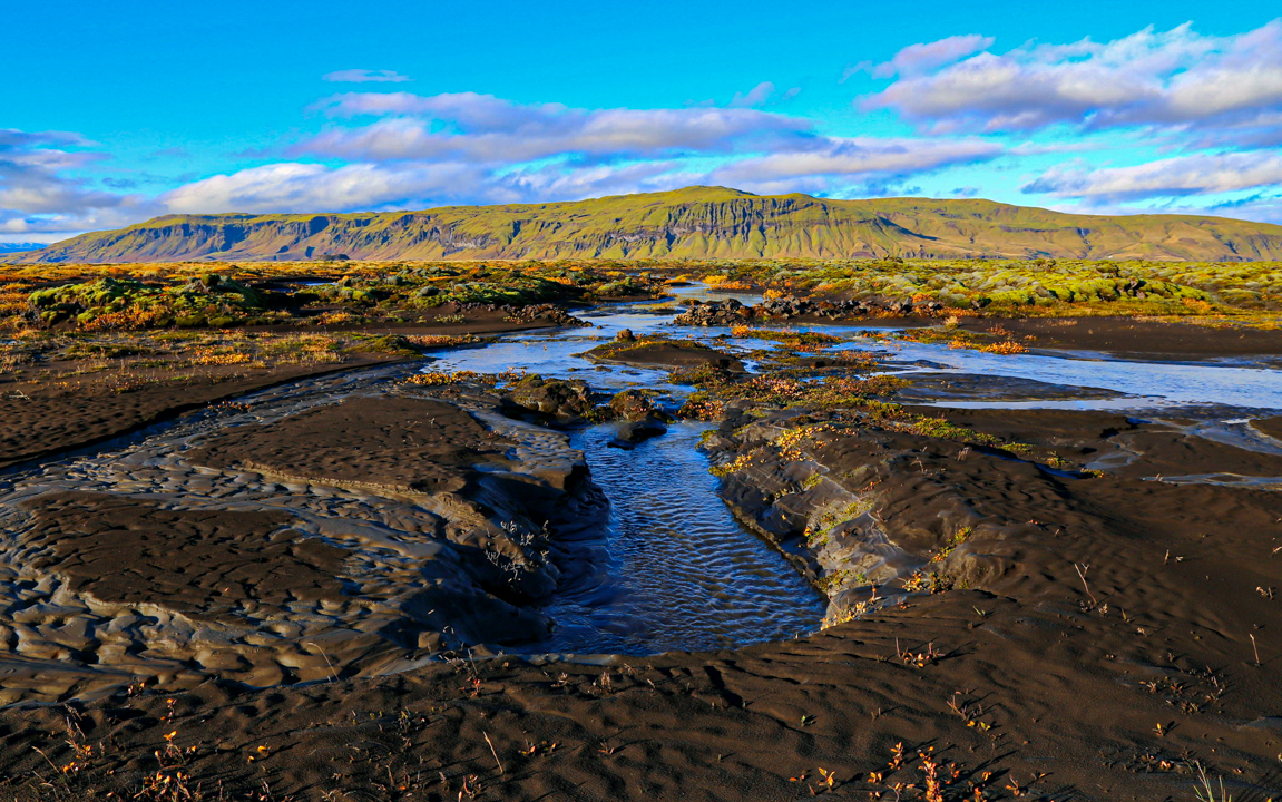 Framburður eftir Skaftárhlaup í Lakahrauni Framburður eftir Skaftárhlaup í Lakahrauni