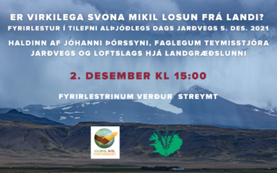 Er virkilega svona mikil losun frá landi?